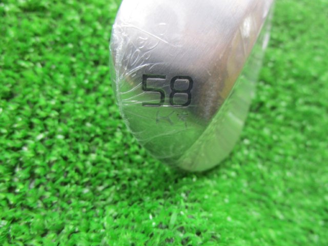 中古 ボーケイWEDGEWORKS K* GRIND RAW 58-K* 58°ウェッジ ゴルフ用品
