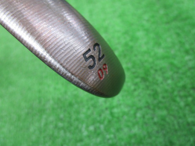 中古 HI-TOE RAW 52-09 52°ウェッジ ゴルフ用品