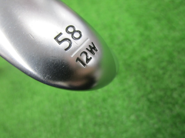 中古 JAWS RAW CHROME 58-12W 58°ウェッジ ゴルフ用品
