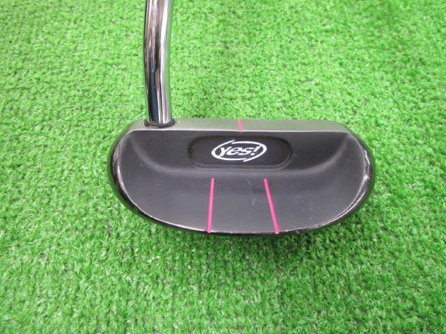 中古 Yes!Golf marilyn pinkパター ゴルフ用品