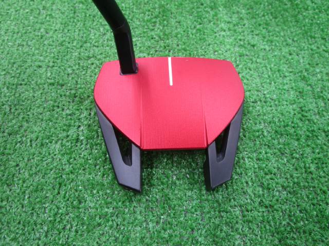 中古 SPIDER GT RED SMALL SLANTパター ゴルフ用品