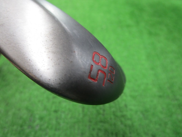 中古 ボーケイSM9ジェットブラック58-12D 58°ウェッジ ゴルフ用品