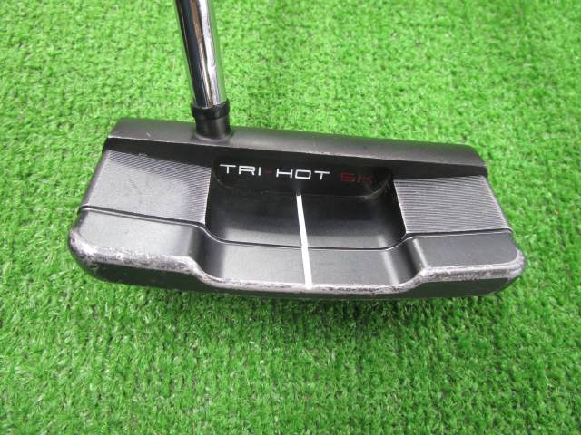 中古 TRI-HOT 5K 2023 TRIPLE WIDEパター ゴルフ用品