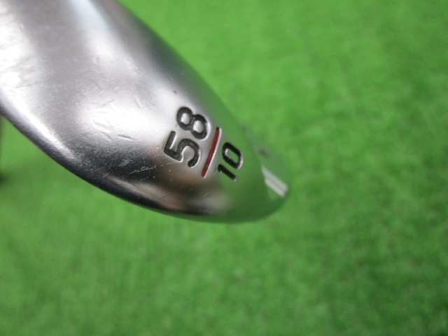 中古 JAWS FORGED Chrome 58-10 58°ウェッジ ゴルフ用品