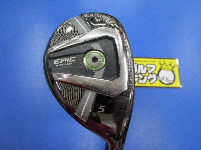 中古ゴルフ EPIC STAR ユーティリティ 5H 23°の写真