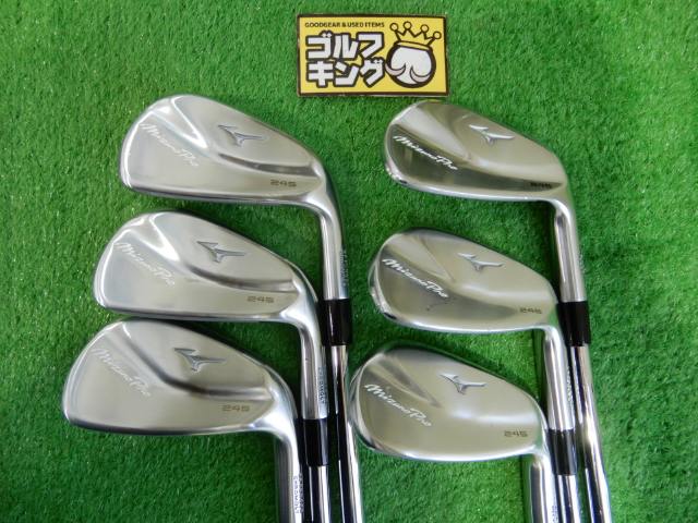 中古ゴルフ Mizuno Pro 245 6本の写真