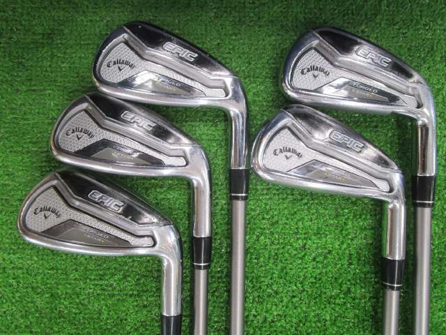中古ゴルフ EPIC FORGED STAR 5本の写真