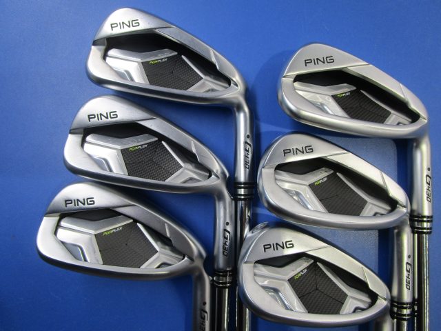 中古ゴルフ PING アイアンセットの写真