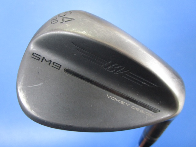 中古ゴルフ ボーケイSM9ジェットブラック54-12D 54°の写真