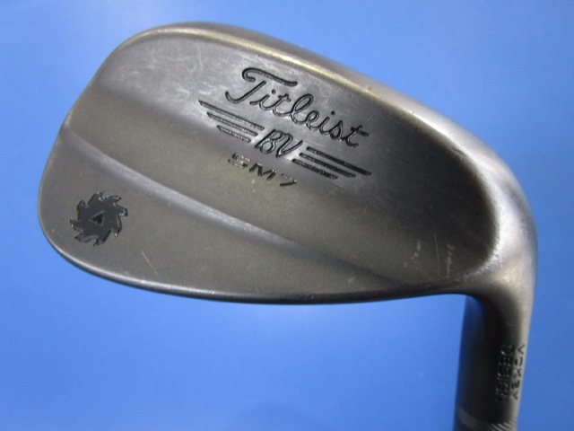 中古ゴルフ ボーケイSM7ジェットブラック52-08F 52°