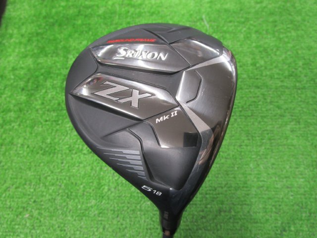 中古ゴルフ スリクソンZX Mk II 5W 18°