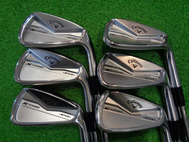 中古ゴルフ X-FORGED STAR 2024 6本