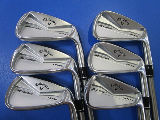 中古ゴルフ X-FORGED STAR 2024 6本