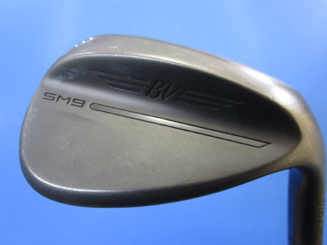 中古ゴルフ ボーケイSM9ジェットブラック58-08M 58°