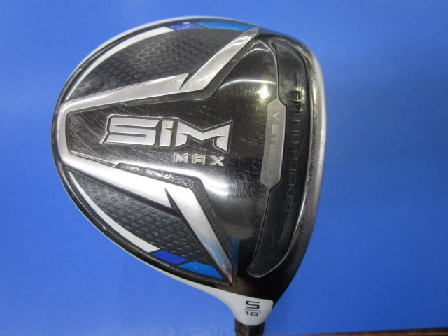 中古ゴルフ SIM MAX 5W 18°