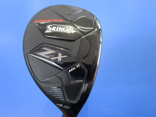 中古ゴルフ スリクソンZX Mk II HYBRID #4 22°の写真