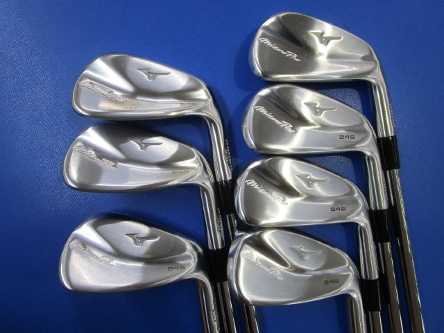 中古ゴルフ Mizuno Pro 245 7本の写真