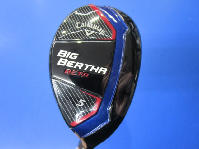 中古ゴルフ ビックバーサBETAユーティリティ #5 23°の写真