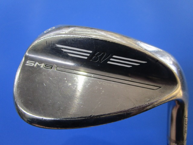 中古ゴルフ ボーケイSM9ブラッシュドスチール58-12D 58°の写真