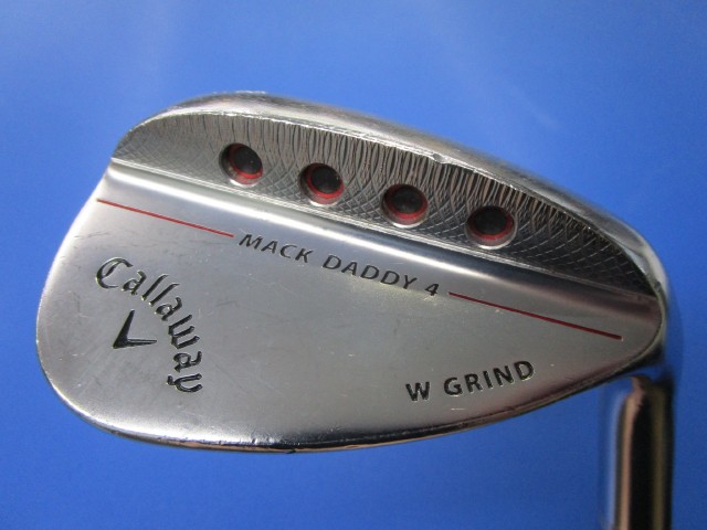 中古ゴルフ MACK DADDY4 クロム 58W-12 56°の写真