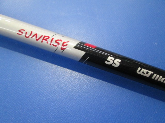 UST MAMIYA シャフト ATTAS RX SUNRISE RED 5(S) テーラーメイド用スリーブ 45.25インチ