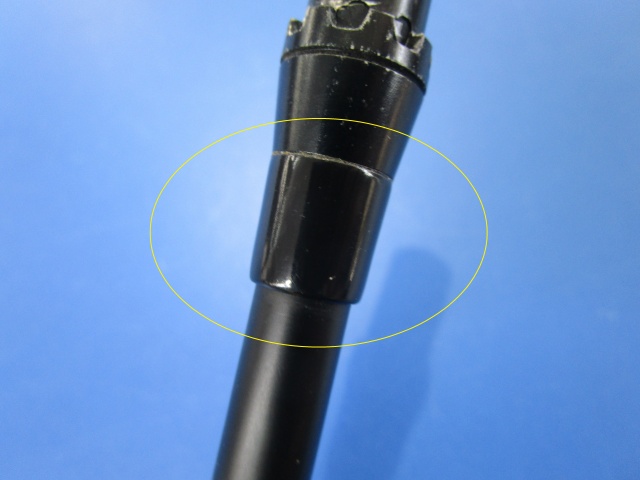 中古 TR HYBRID 85（S） コブラ用スリーブ 38.5インチシャフト ゴルフ用品