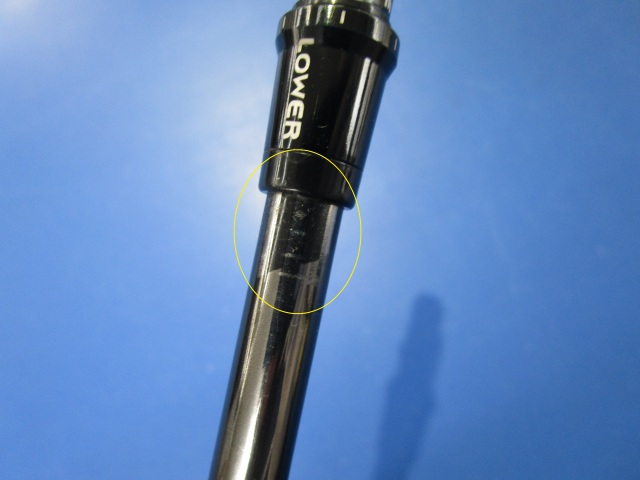 中古 DIAMOND Speeder 4(S) テーラーメイド用スリーブ 46インチシャフト ゴルフ用品