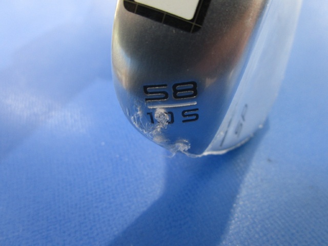 中古 OPUS SP Chrome 58-10S 58°ウェッジ ゴルフ用品