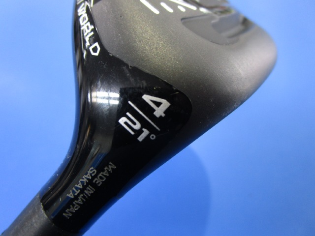 中古 ツアーワールドTW757 UT U4 21°ユーティリティ ゴルフ用品