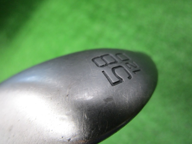 中古 ボーケイSM8ジェットブラック58-12D 58°ウェッジ ゴルフ用品