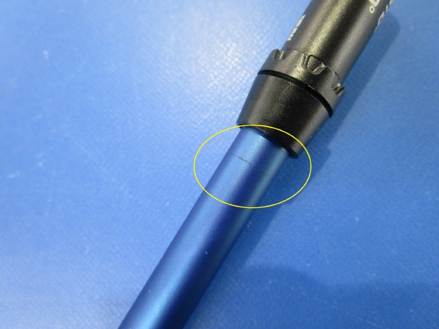 中古 24 VENTUS BL 5(R) コブラ用スリーブ 46.125インチシャフト ゴルフ用品