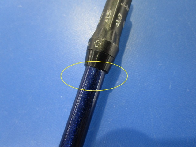 中古 VENTUS TR BL 5(S) PING用スリーブ ピン用スリーブ 44.875インチシャフト ゴルフ用品