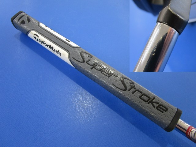中古 SPIDER EX NAVY WHITE SLANTパター ゴルフ用品
