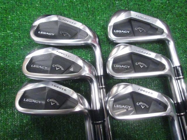 中古ゴルフ LEGACY BLACK 6本の写真