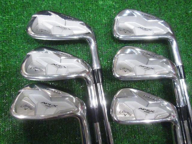 中古ゴルフ APEX PRO 2019 6本の写真