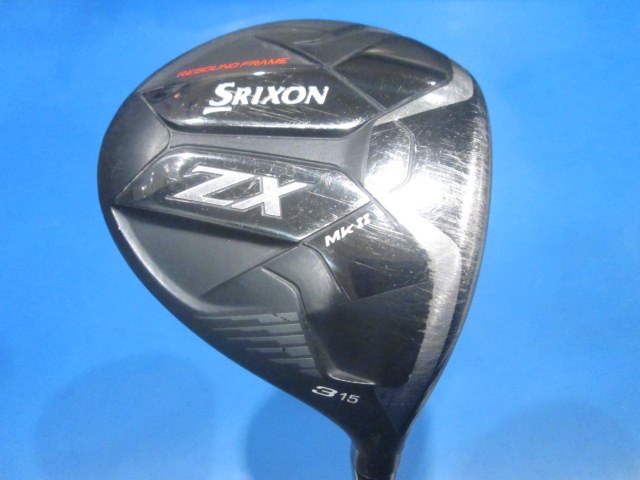 中古ゴルフ スリクソンZX Mk II 3W 15°の写真