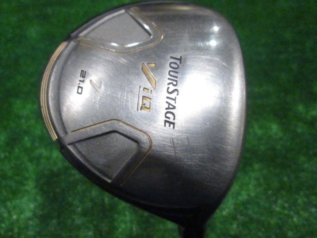 中古ゴルフ ツアーステージViQ 2008 7W 21°