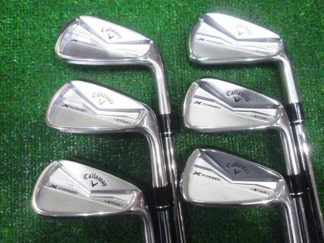 中古ゴルフ X-FORGED STAR 2024 6本の写真