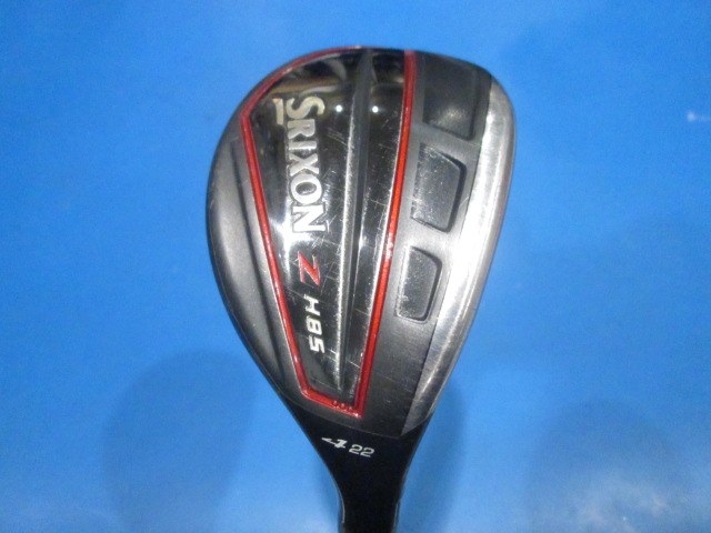 中古ゴルフ スリクソンZ H85 #4 22°の写真
