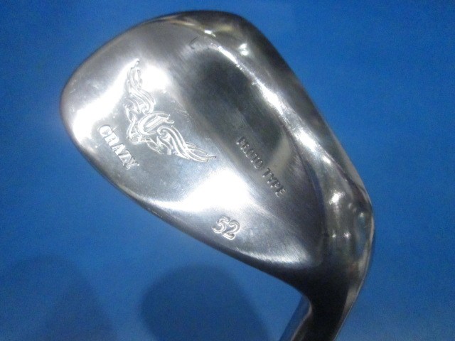 中古ゴルフ CRAZY PROTO TYPE メッキ 52°