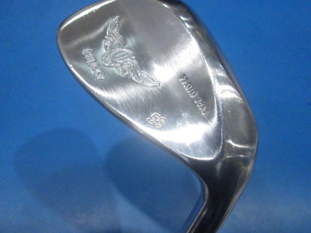 中古ゴルフ CRAZY PROTO TYPE メッキ 58°