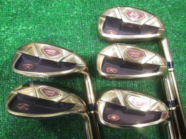 中古ゴルフ AXEL GOLD PREMIUM 5本