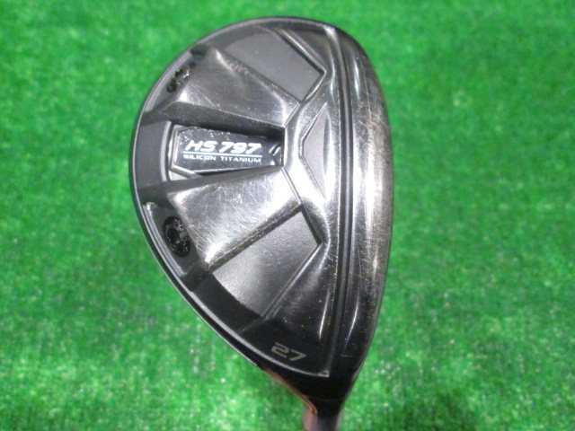 中古ゴルフ GIGA HS-797ユーティリティ 27 27°の写真