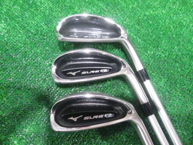 中古ゴルフ SURE DD EXSAR 3本