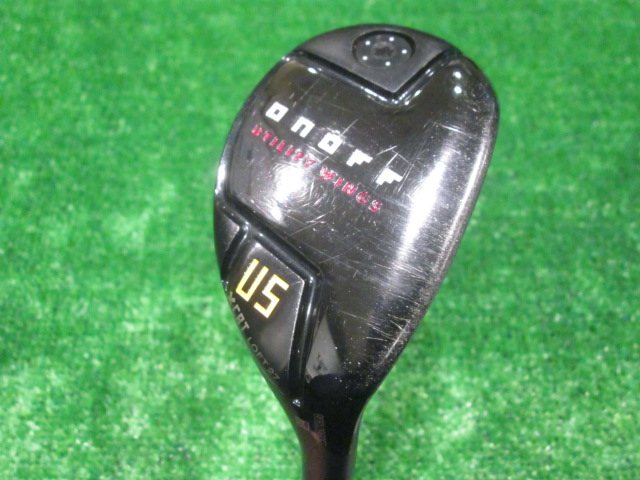 中古ゴルフ ONOFF UTILITY WINGS KURO 2024 U5 27°の写真