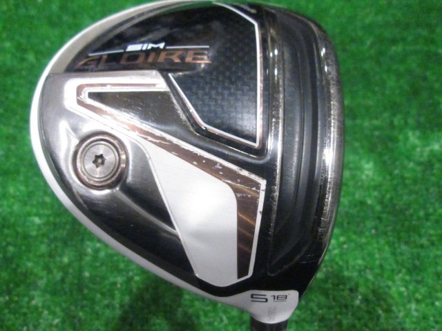 中古ゴルフ SIM GLOIRE 5W 18°の写真