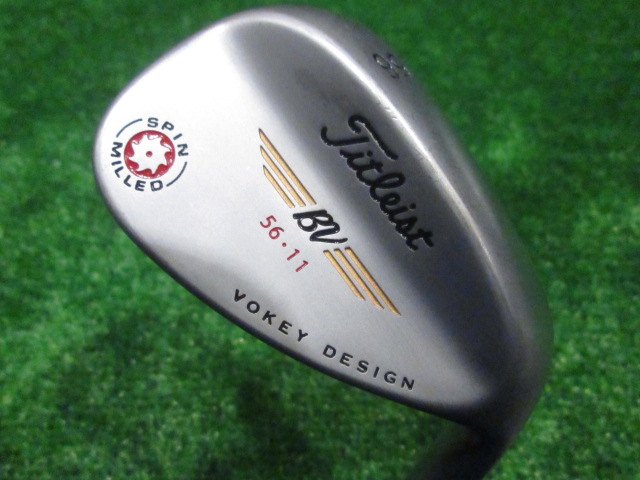 中古ゴルフ ボーケイ・ウェッジスピンミルドCC2009 56.11 56°