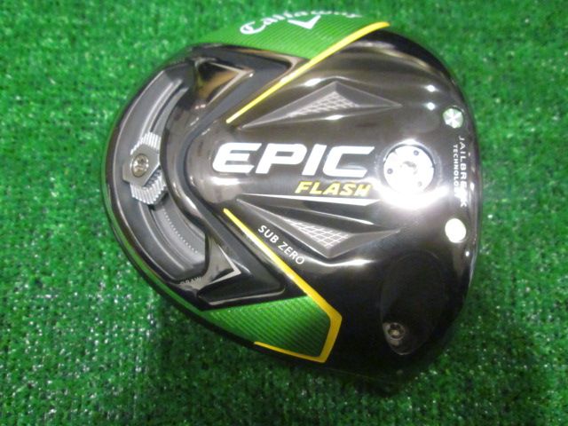 中古ゴルフ EPIC FLASH SUB ZERO ◆シングルダイヤ TCシリアル 9°