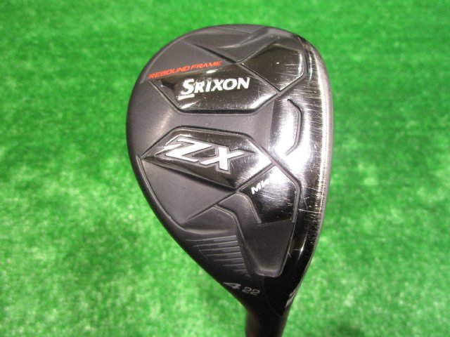 中古ゴルフ スリクソンZX Mk II HYBRID #4 22°