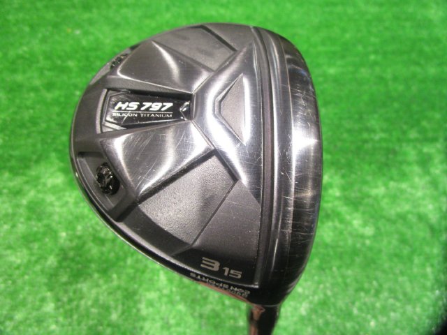 中古ゴルフ GIGA HS-797 3W 15°